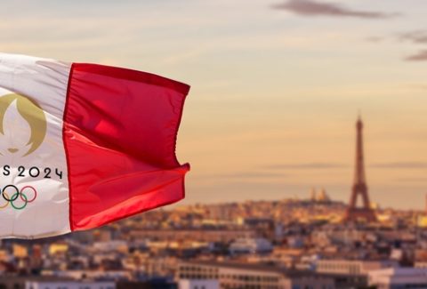 Paris,-,France,-,May,23:,French,Flag,With,Paris